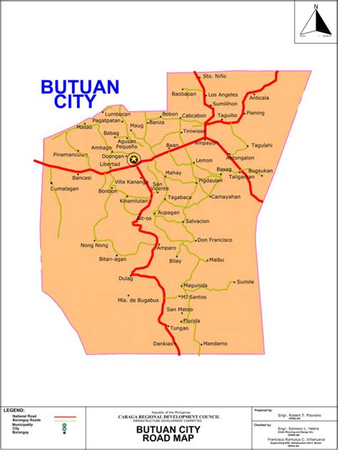 Butuan Map .
